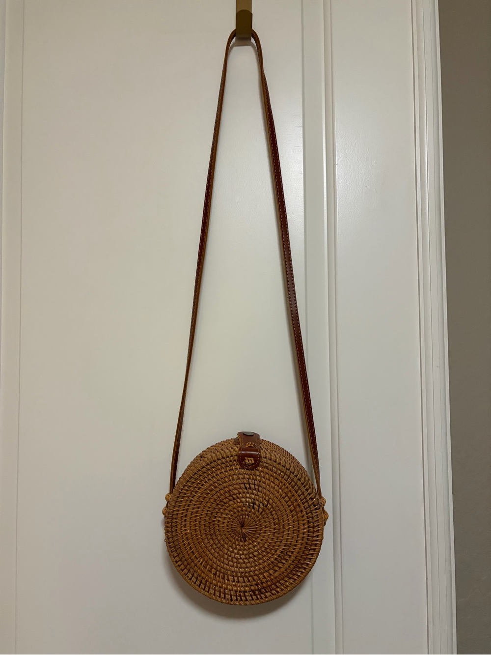 🌴☀️ Summer Vacation Round Woven Crossbody Bag ☀️🌴